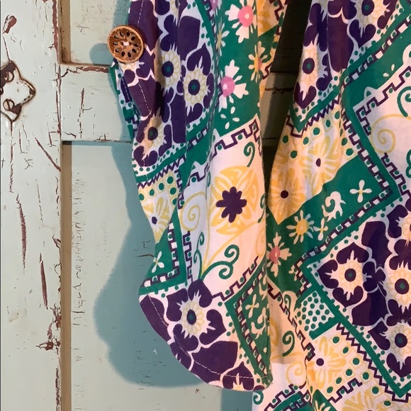 Anthropologie Printed Tunic Dress - Picture 2 of 5